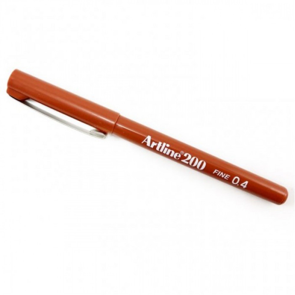 ARTLINE 200 FINELINER 0,4  AÇIK KAHVERENGİ