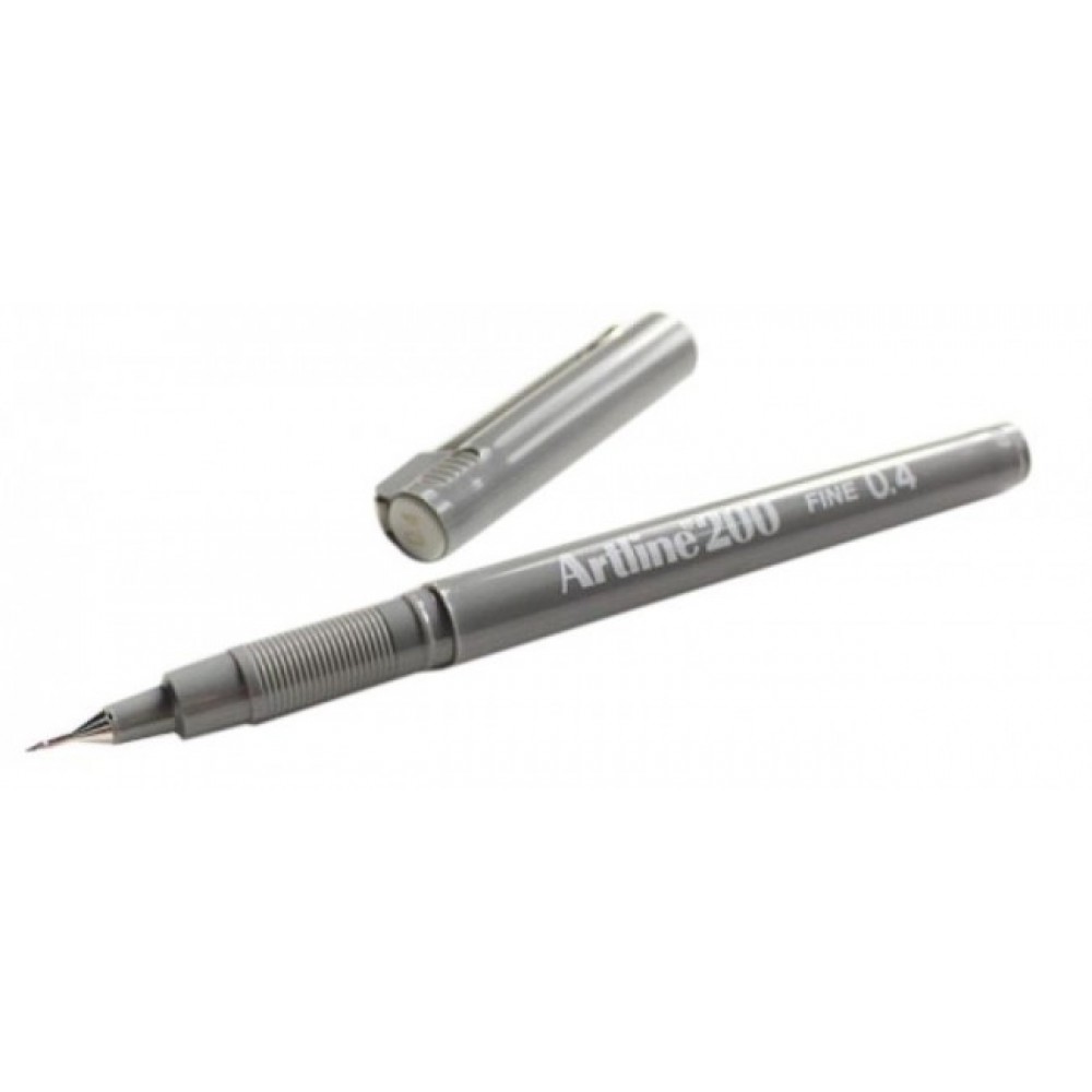 ARTLINE 200 FINELINER 0,4  GRİ