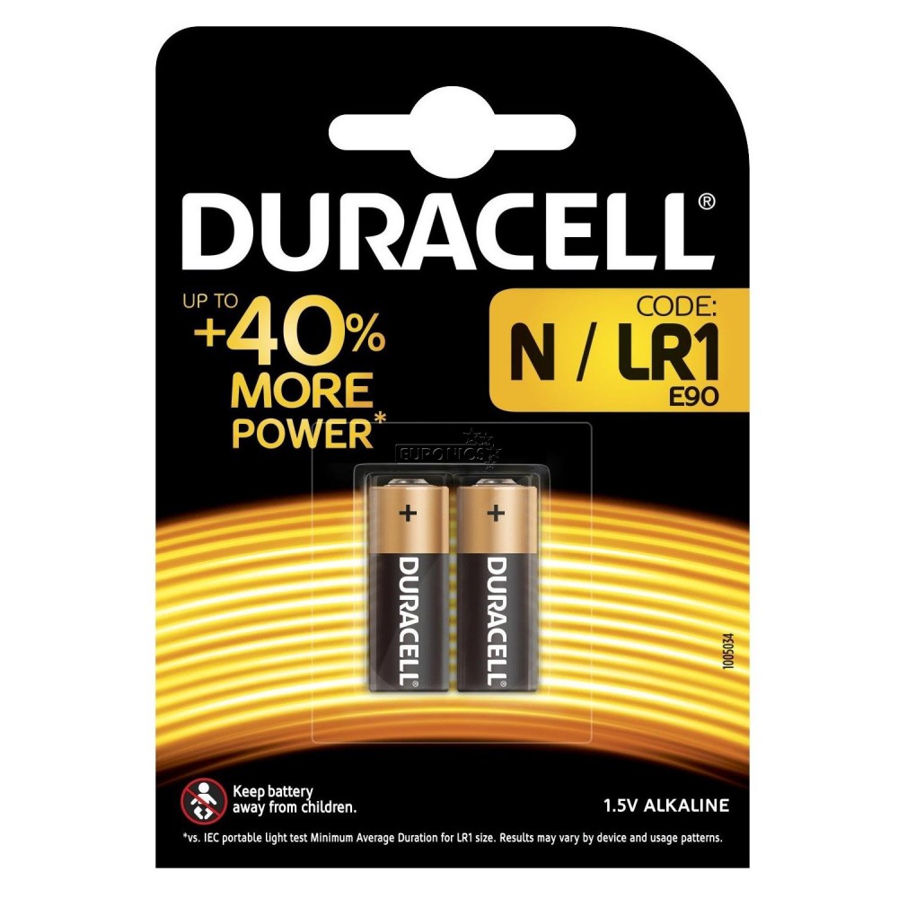DURACELL ÖZEL PİL N 2 Lİ 1,5VOLT OPN2