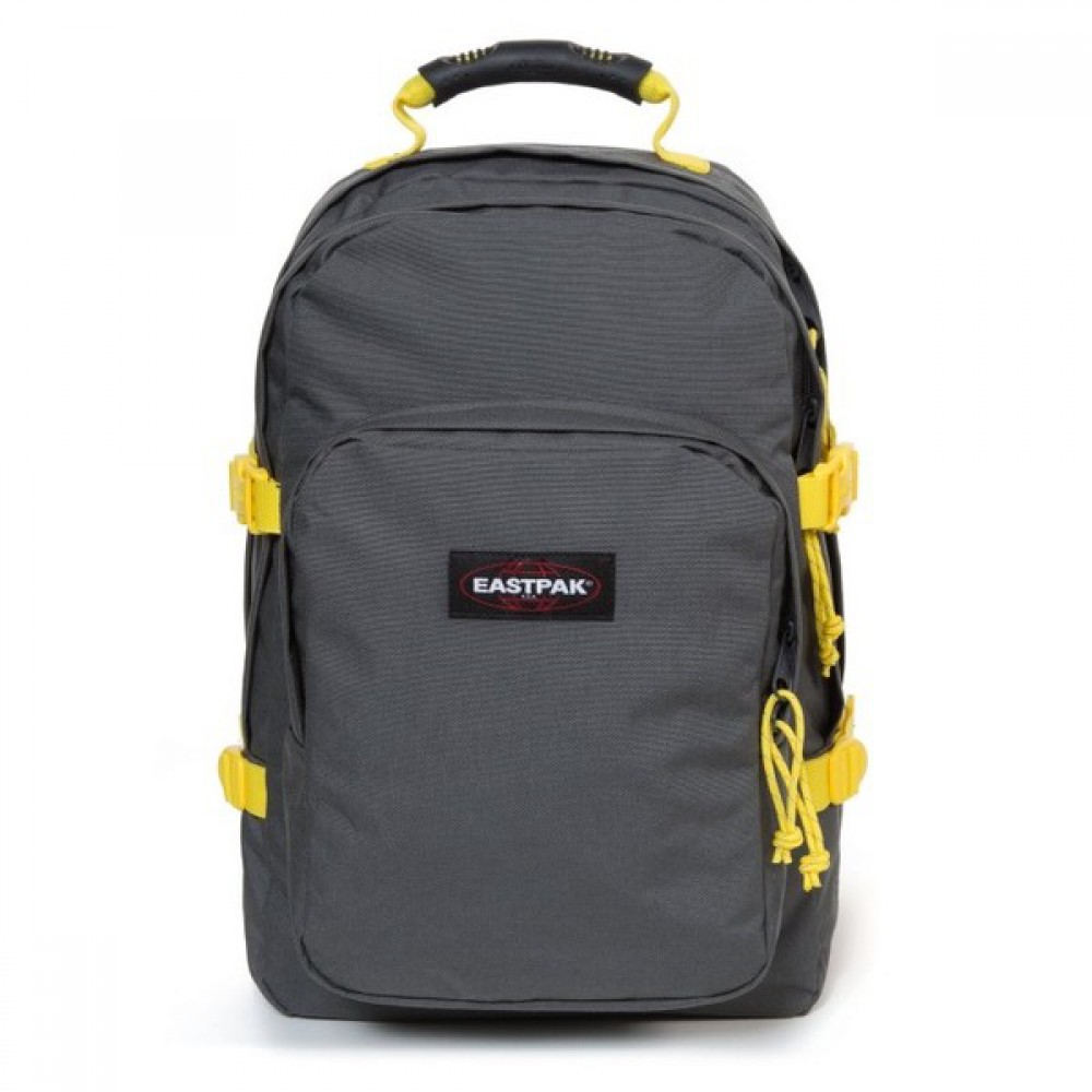 EASTPAK PROVIDER GREY-YELLOW SIRT ÇANTASI 