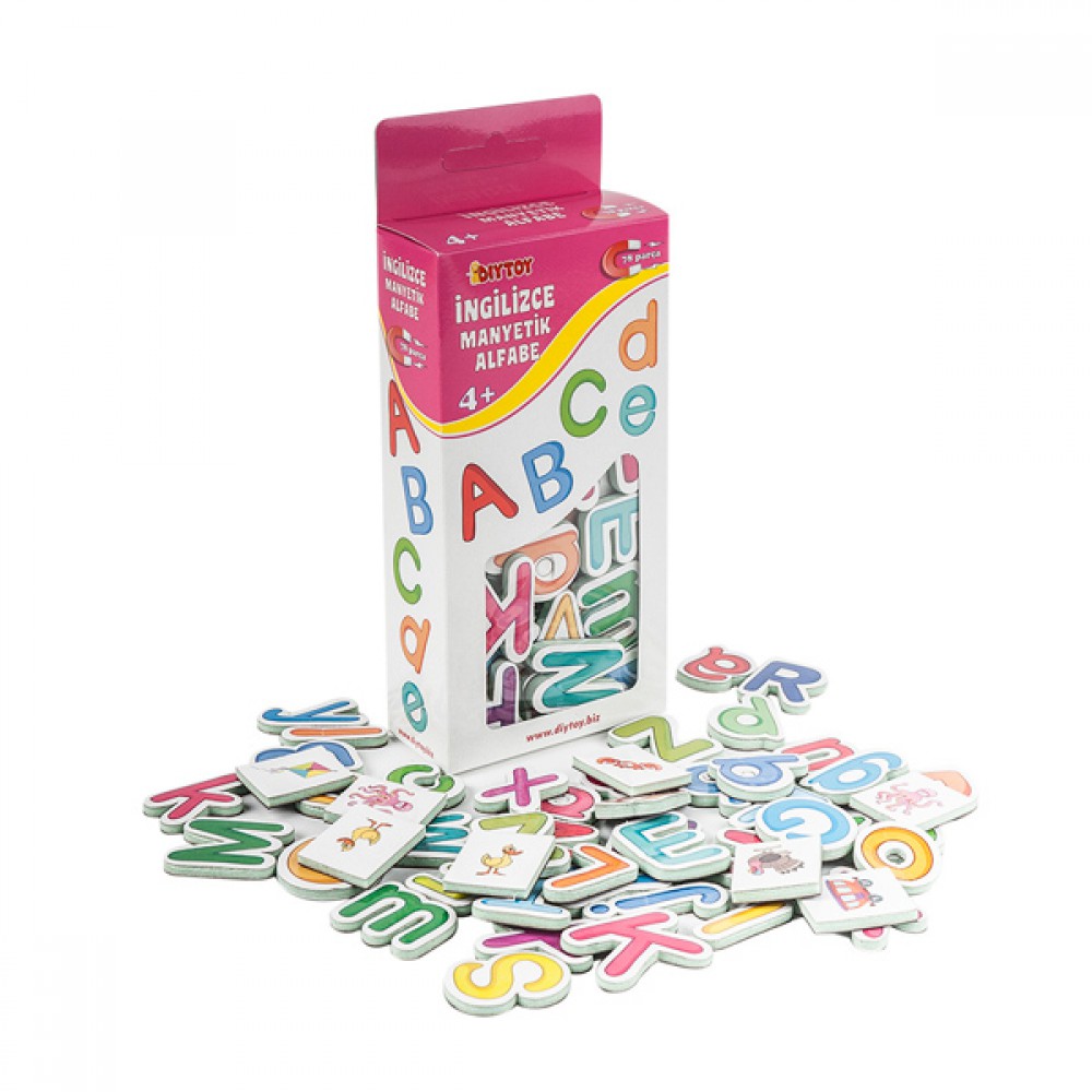 2866 MANYETİK İNGİLİZCE  ALFABE