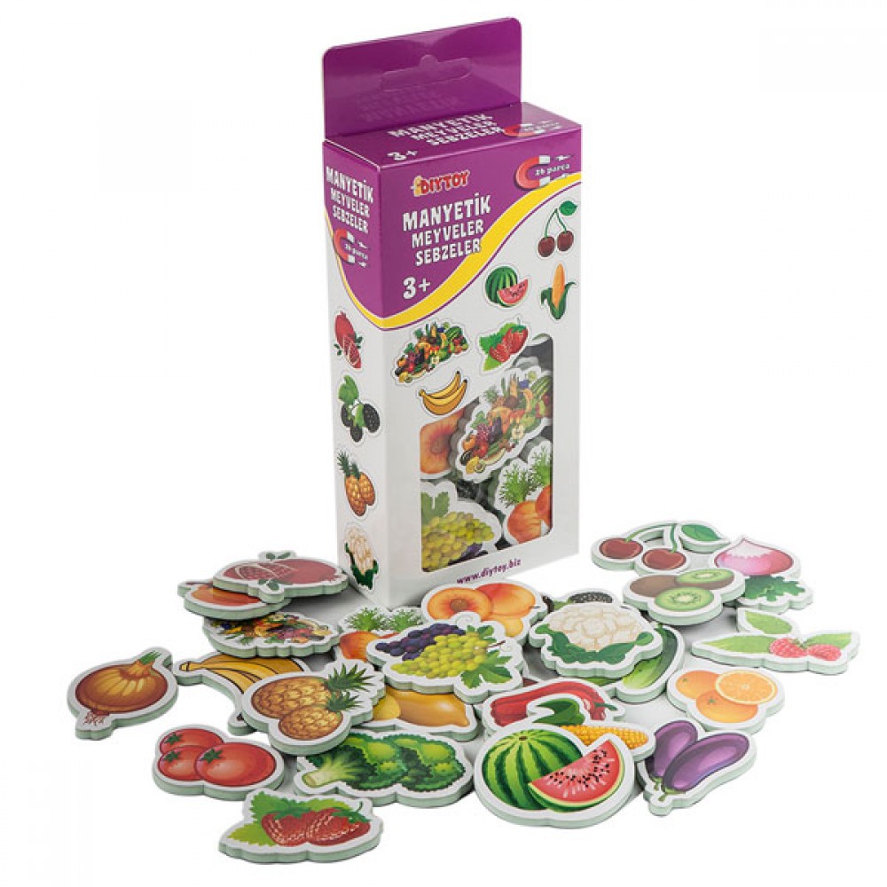MANYETİK MEYVELER SEBZELER 1307 