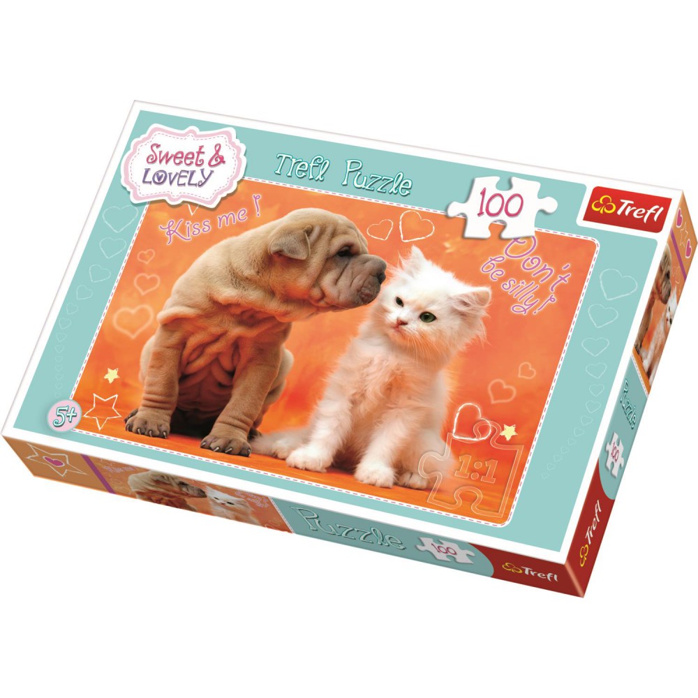 TREFL 100 HUGS AND KISSES 16264
