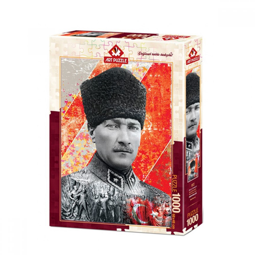 4377/ART 1000 prc ATAm İZİNDEYİZ /1000 Parça Puzzle