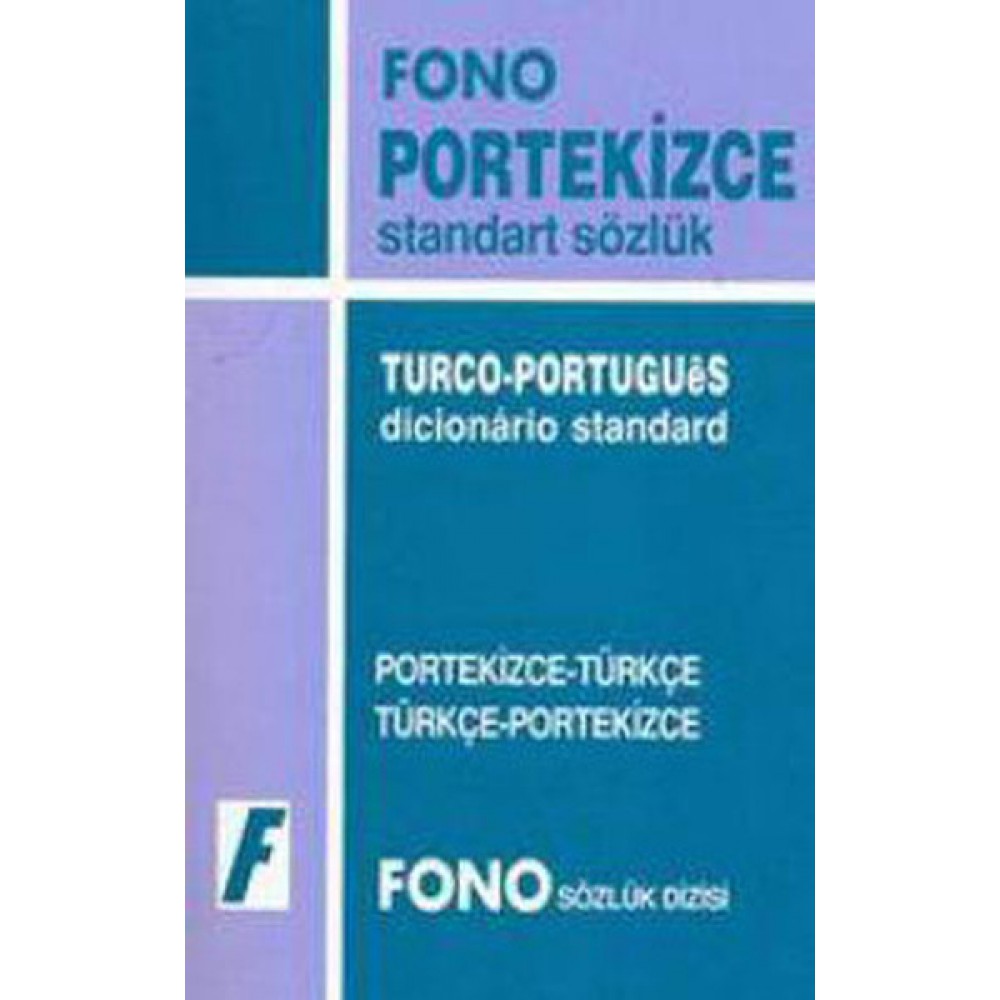 FONO PORTEKİZCE STANDART SÖZLÜK