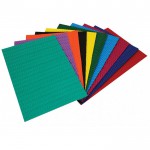 LİNO EVA 20X30 CM.10 RENK 2MM.DALGA BASKILI