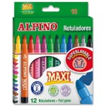 ALPİNO KEÇELİ KALEM MAXİ 12 Lİ AR-06