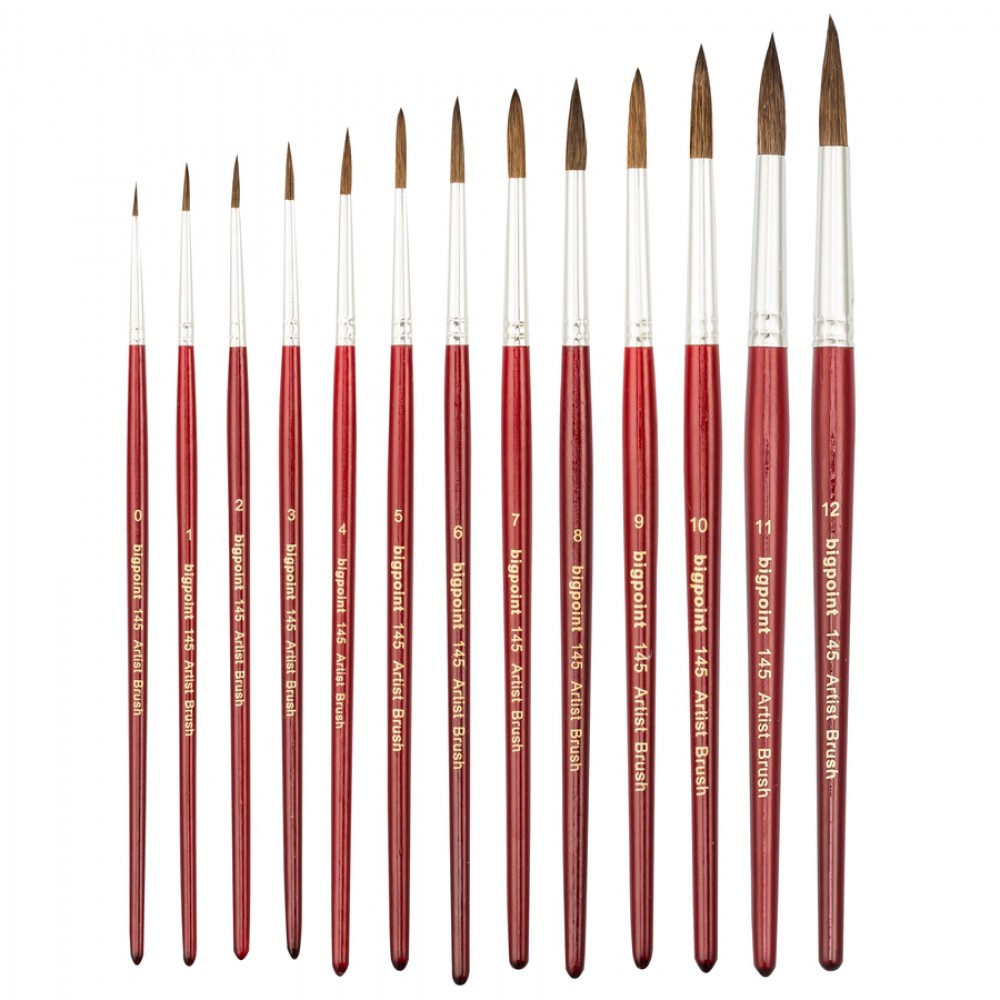 BP MİDİLLİ KILI YUVARLAK FIRÇAI BPF145-00