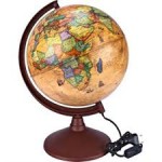 BRONS KÜRE 30  IŞIKLI ANTİK BR-813