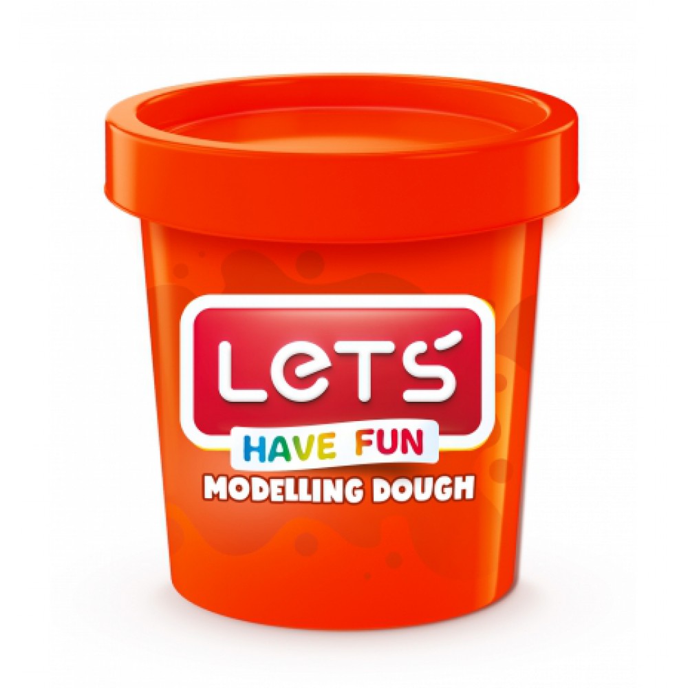LETS TEK RENK OYUN HAMURU 150GR KIRMIZI