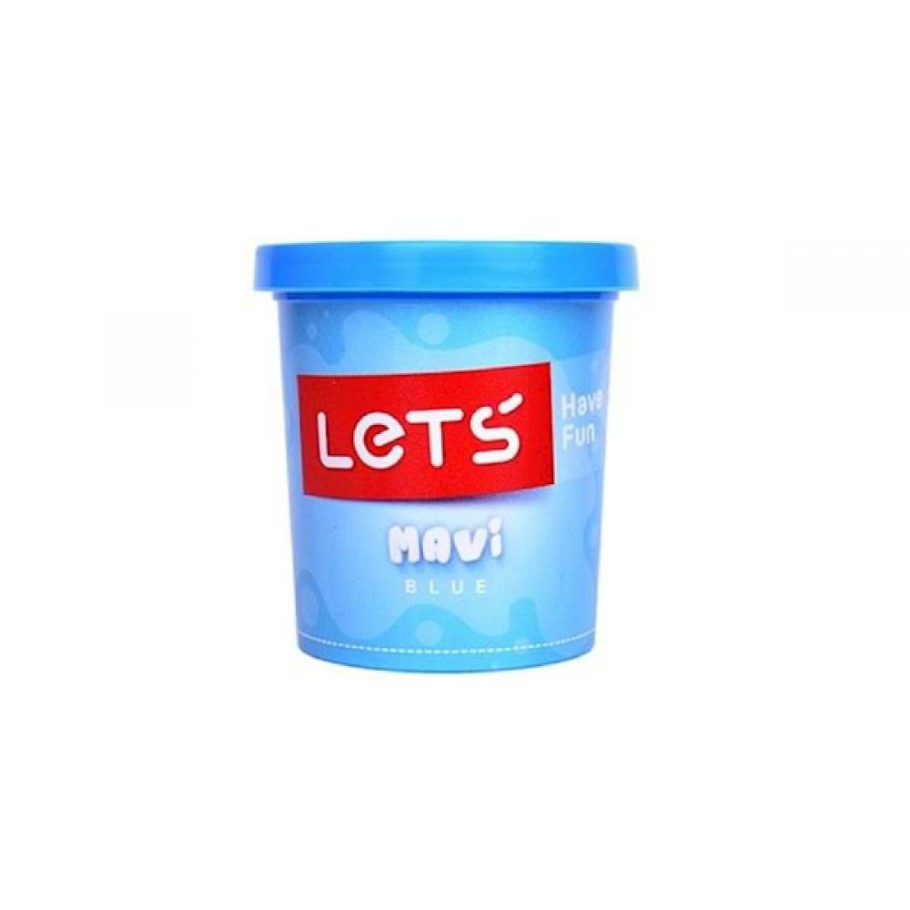 LETS TEK RENK OYUN HAMURU MAVİ 150GR 