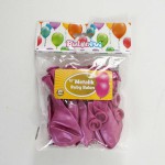 BALONEVİ 12'' METALİK RUBY BALON 20 Lİ