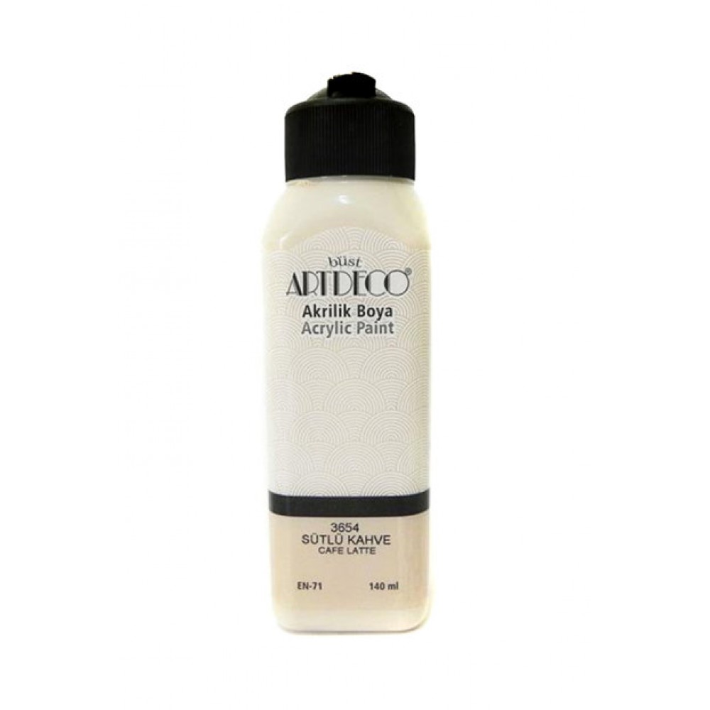 ARTDECO AKRİLİK BOYA 140ML SÜTLÜ KAHVE 3654