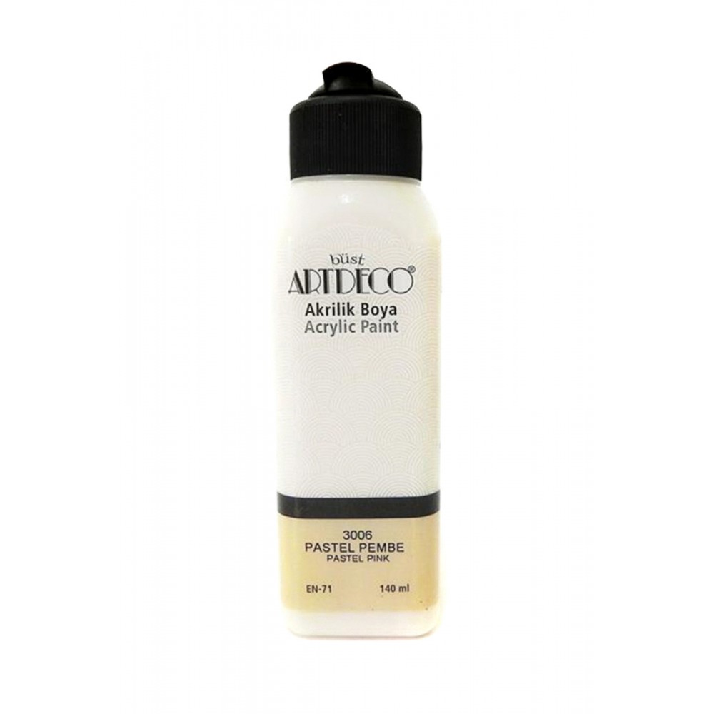 ARTDECO AKRİLİK BOYA 140ML PASTEL PEMBE 3006