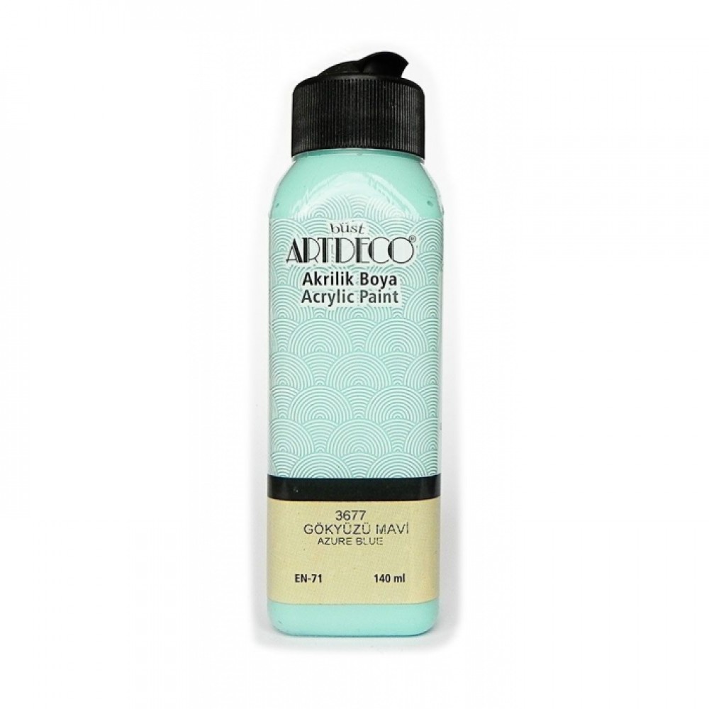ARTDECO AKRİLİK BOYA 140ML GÖKYÜZÜ MAVİ 3677
