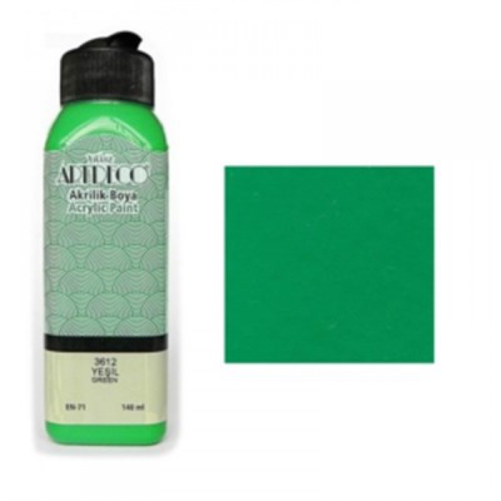 ART DECO AKRİLİK BOYA 140ML YEŞİL 3612