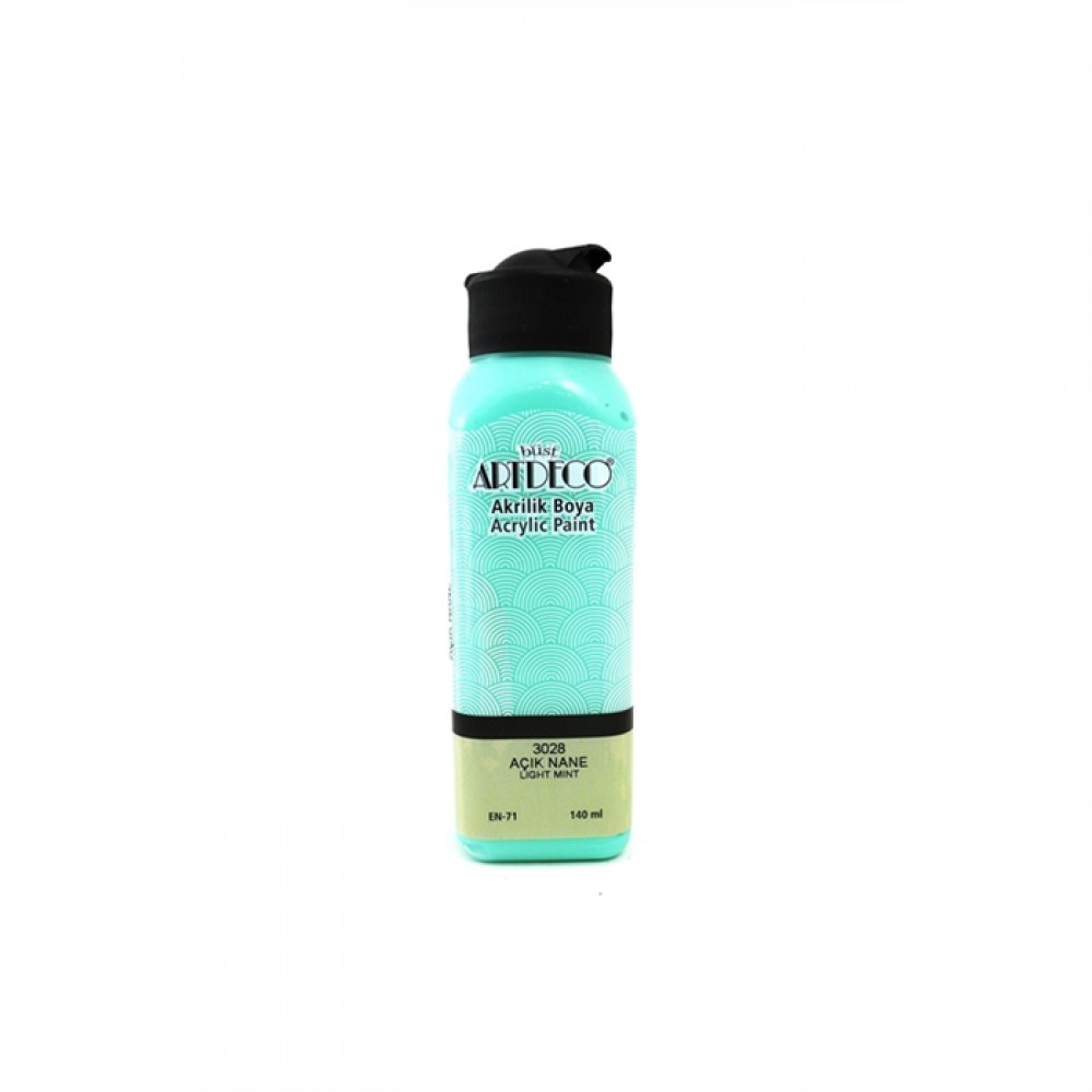 ARTDECO AKRİLİK BOYA 140ML AÇIK NANE 3028