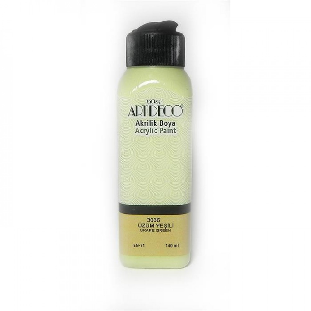 ARTDECO AKRİLİK BOYA 140ML ÜZÜM YEŞİLİ 3036