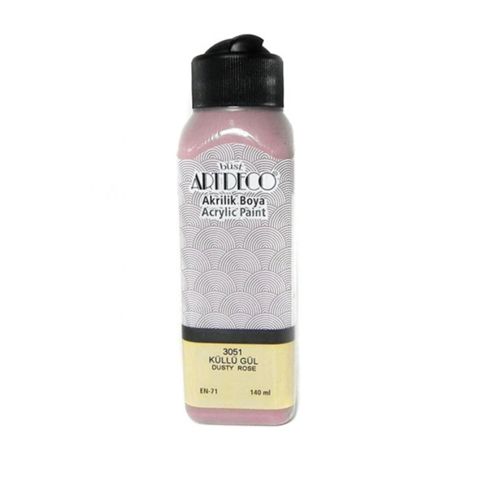 ARTDECO AKRİLİK BOYA 140ML KÜLLÜ GÜL 3051