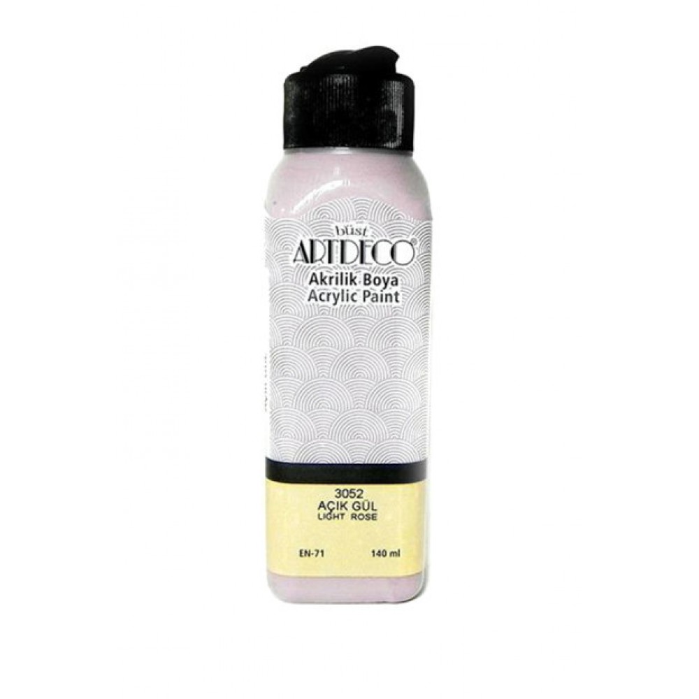 ARTDECO AKRİLİK BOYA 140ML AÇIK GÜL 3052