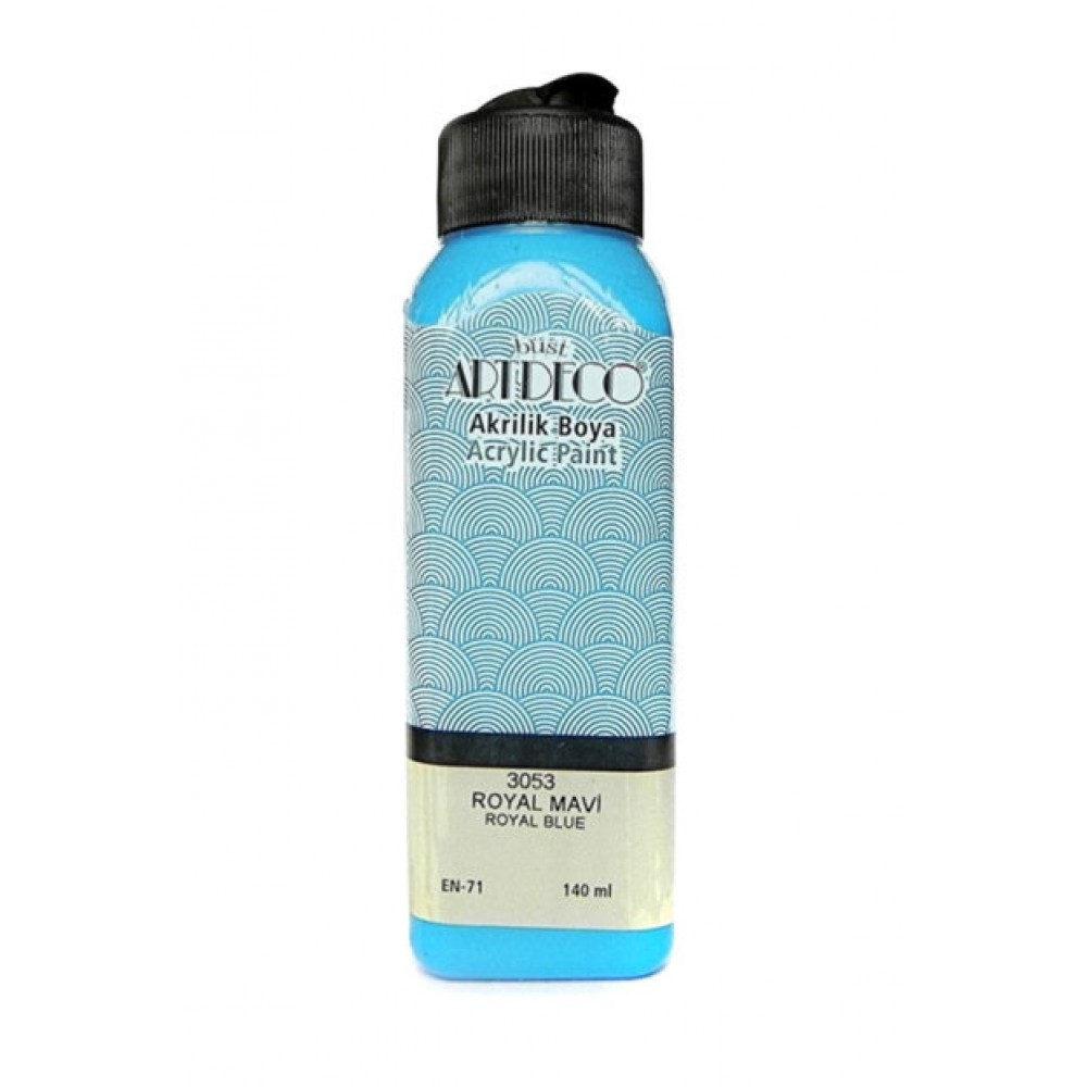 ARTDECO AKRİLİK BOYA 140ML ROYAL MAVİ 3053