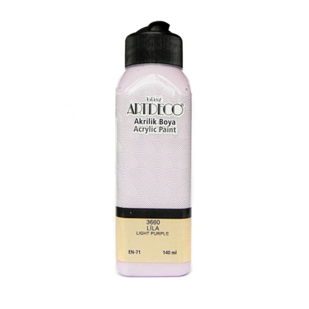 ARTDECO AKRİLİK BOYA 140ML LİLA 3660*