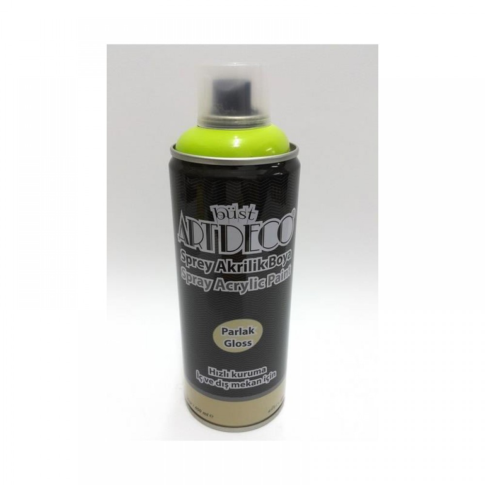 ARTDECO SPREY BOYA 400 ML LİMON YEŞİLİ Y-525