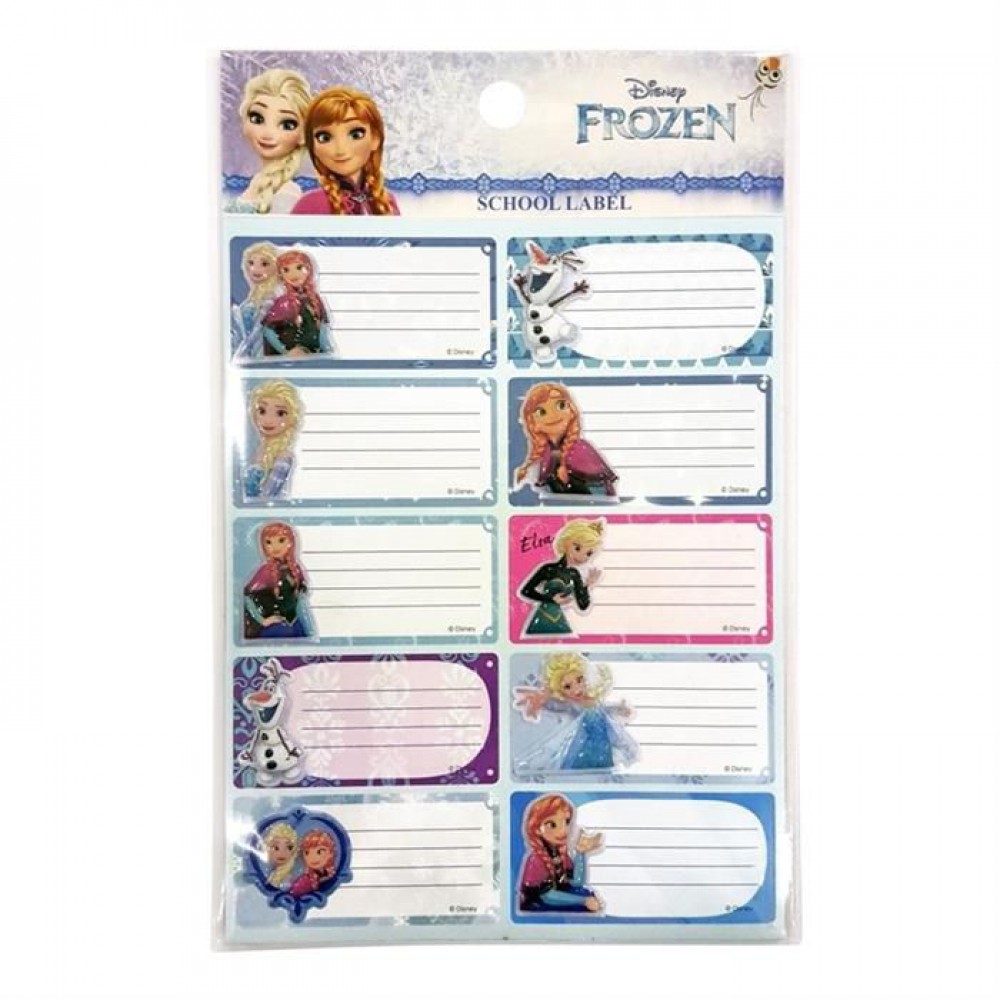 FROZEN OKUL ETİKETİ FR-TGA-73