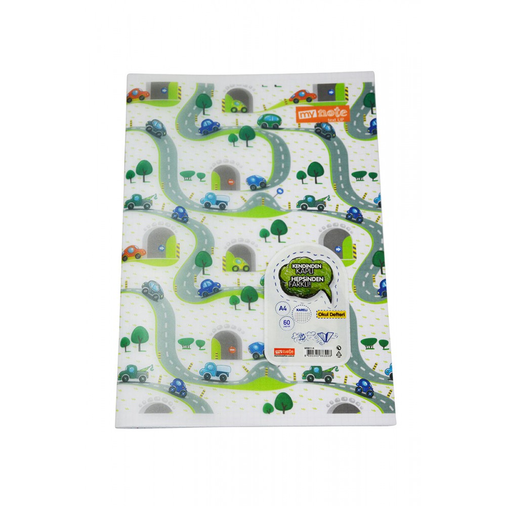 MY NOTE TEXT COLLECTION DEFTER A4 60YP KARELİ PP