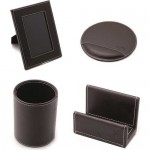 MAS 3864 DERİ MASAÜSTÜ SETİ ALFA K.RENGİ