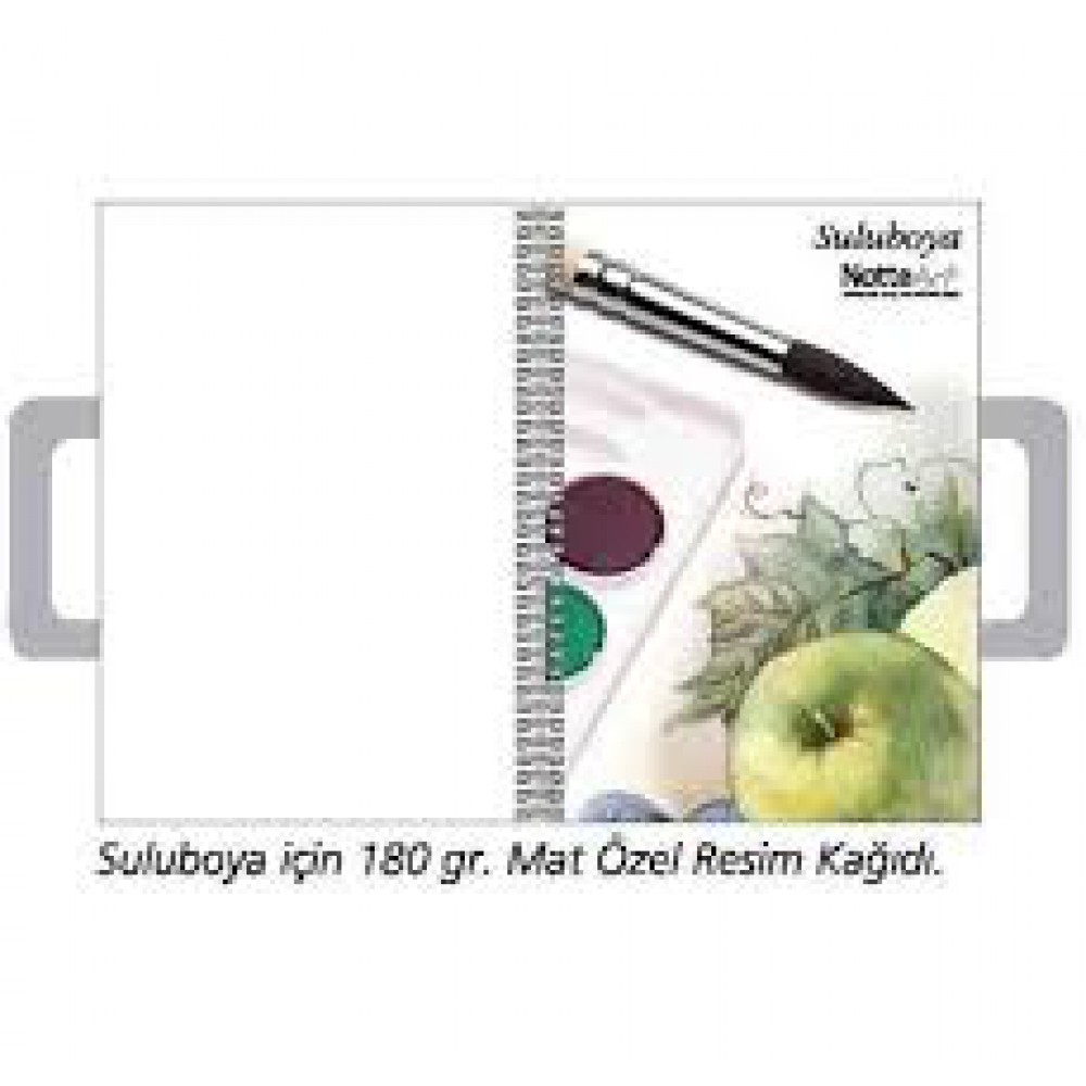 Notte 60 Yp.K.Kalem120g + Suluboya180g Resim 34*49