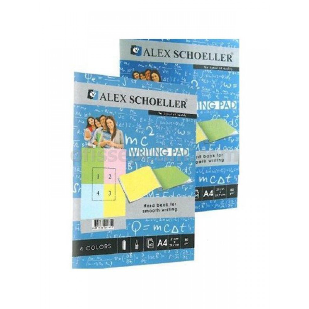 ALEX ŞÖLLER A4 BLOKNOT CİZGİLİ