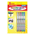 DONG-A ÖRÜMCEK KALEM 5 RENK METALİK 256215