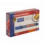 KRAF PERMANENT MARKÖR KESİK UÇ 230 KIRMIZI