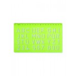 HATAS YAZI ŞABLONU 20 MM BÜYÜK HARF