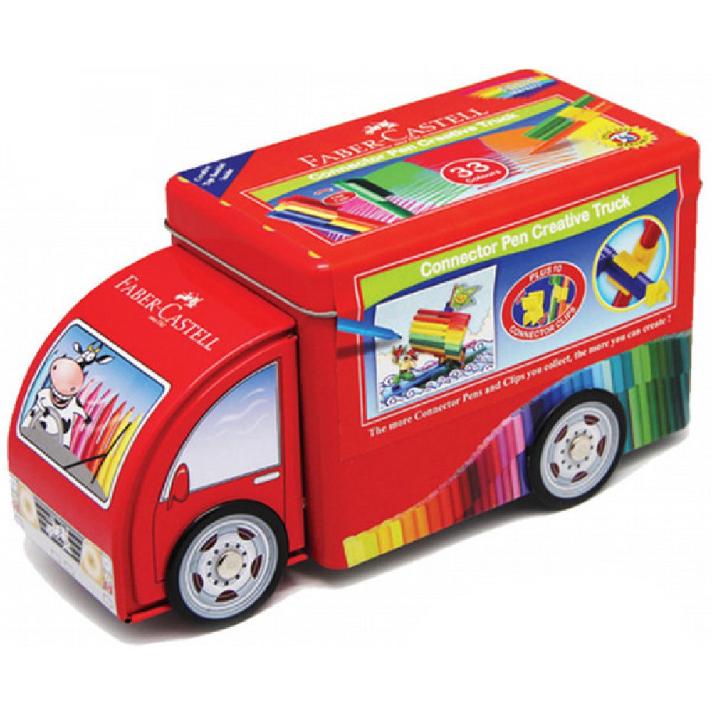 Faber-Castell Eglenceli Keçeli Kalem + Kamyon - 5068155072