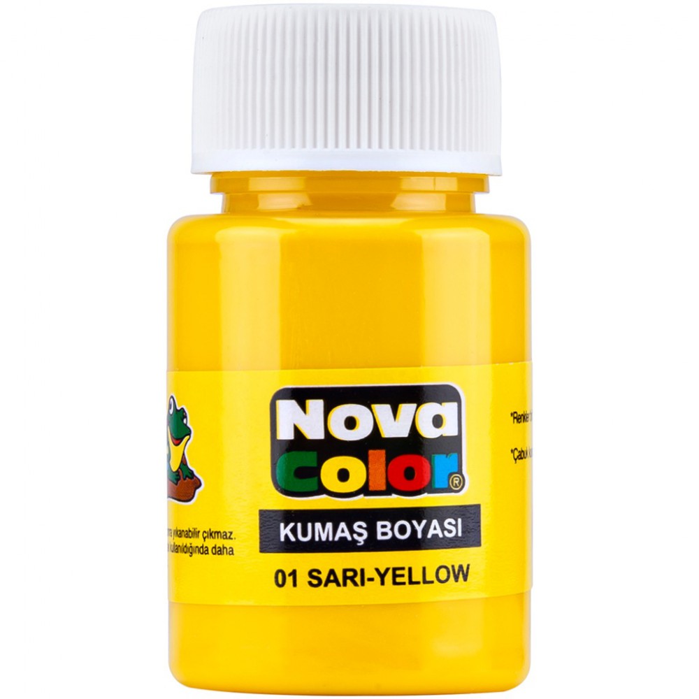 NOVA COLOR KUMAŞ BOYASI SARI NC-159
