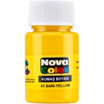 NOVA COLOR KUMAŞ BOYASI SARI NC-159