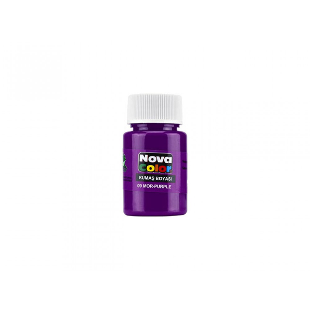 NOVA COLOR KUMAŞ BOYASI MOR