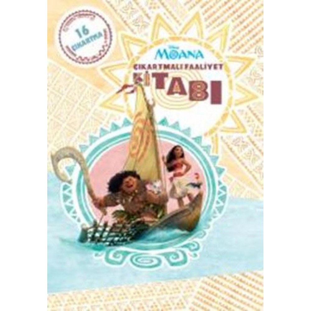 DİSNEY MOANA ÇIKARTMALI FAALİYET KİTABI