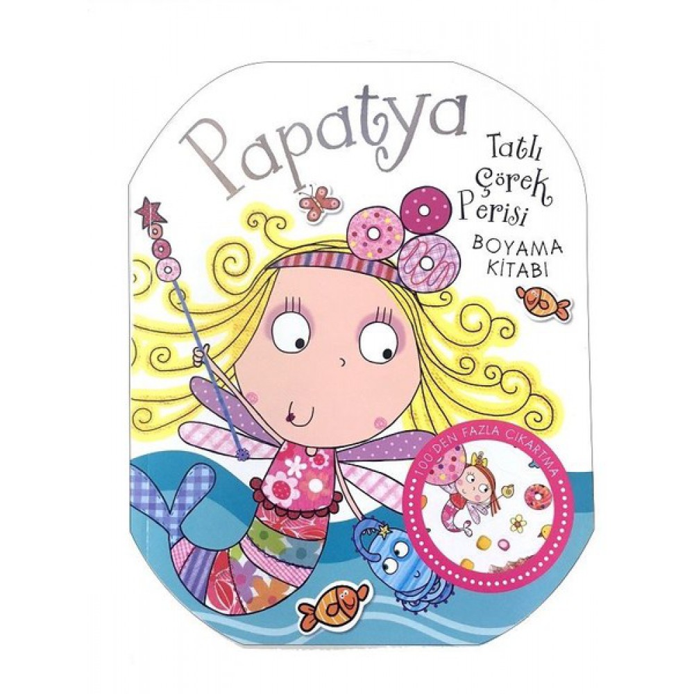 PAPTYA TATLI ÇÖREK BOYAMA KİTABI