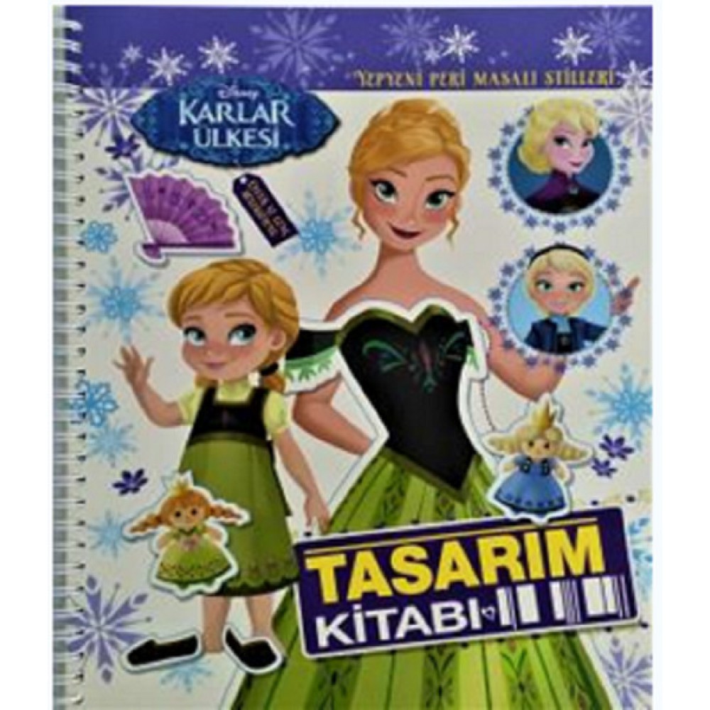 DISNEY KARLAR ÜLKESİ TASARIM KİTABI