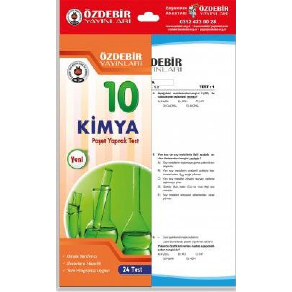 ÖZDEBİR 10.SINIF KİMYA Y.TEST