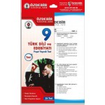 ÖZDEBİR 9.SINIF TÜRK DİLİ VE EDB.Y.TEST
