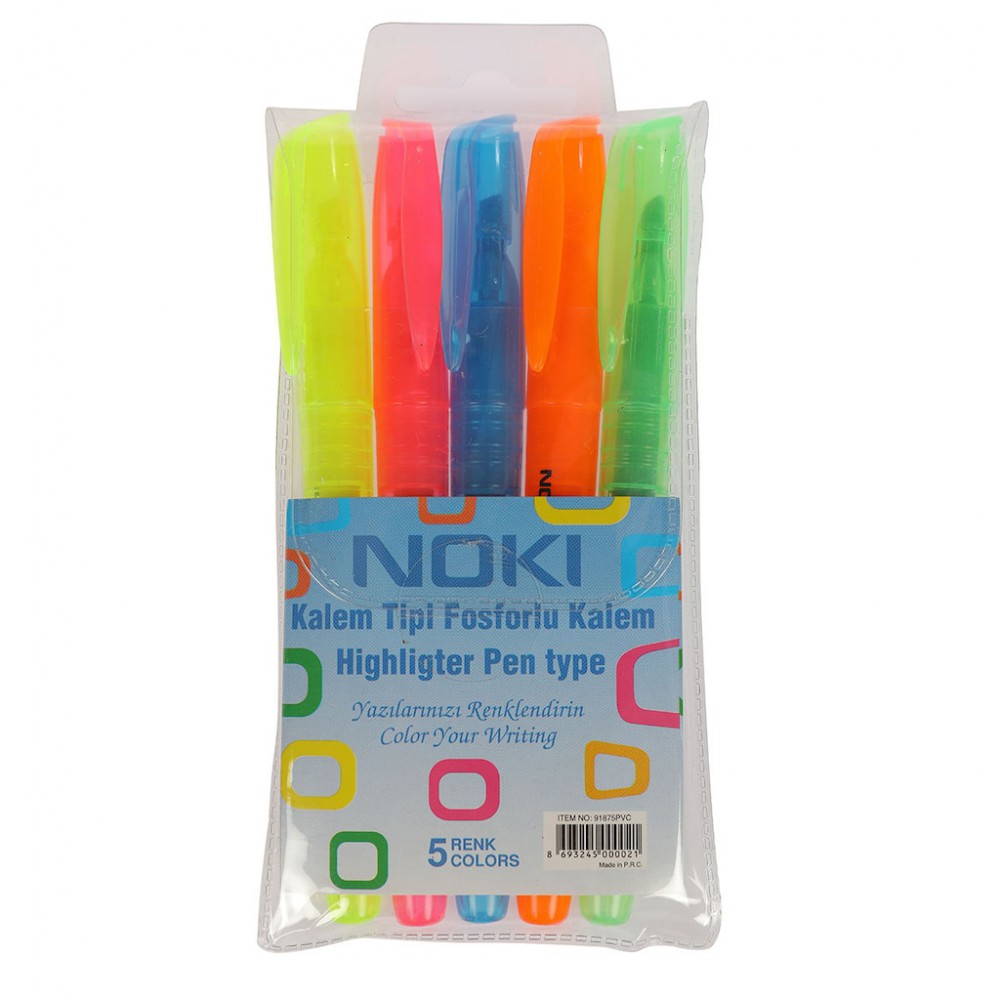 NOKİ KALEM TİPİ FOSFORLU 5 Lİ KALEM