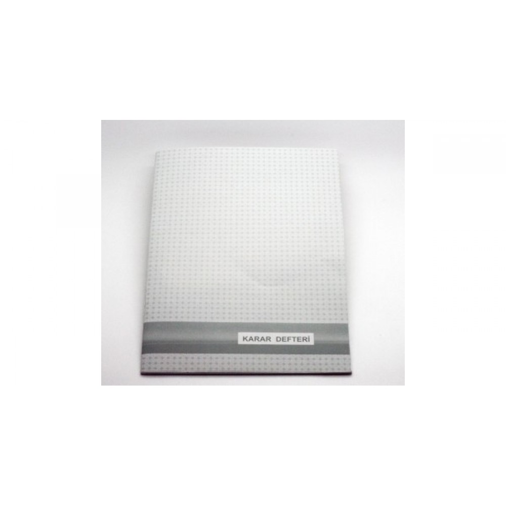 DİLMAN KARAR DEFTERİ K.KAPAK 40YP NUMARALI