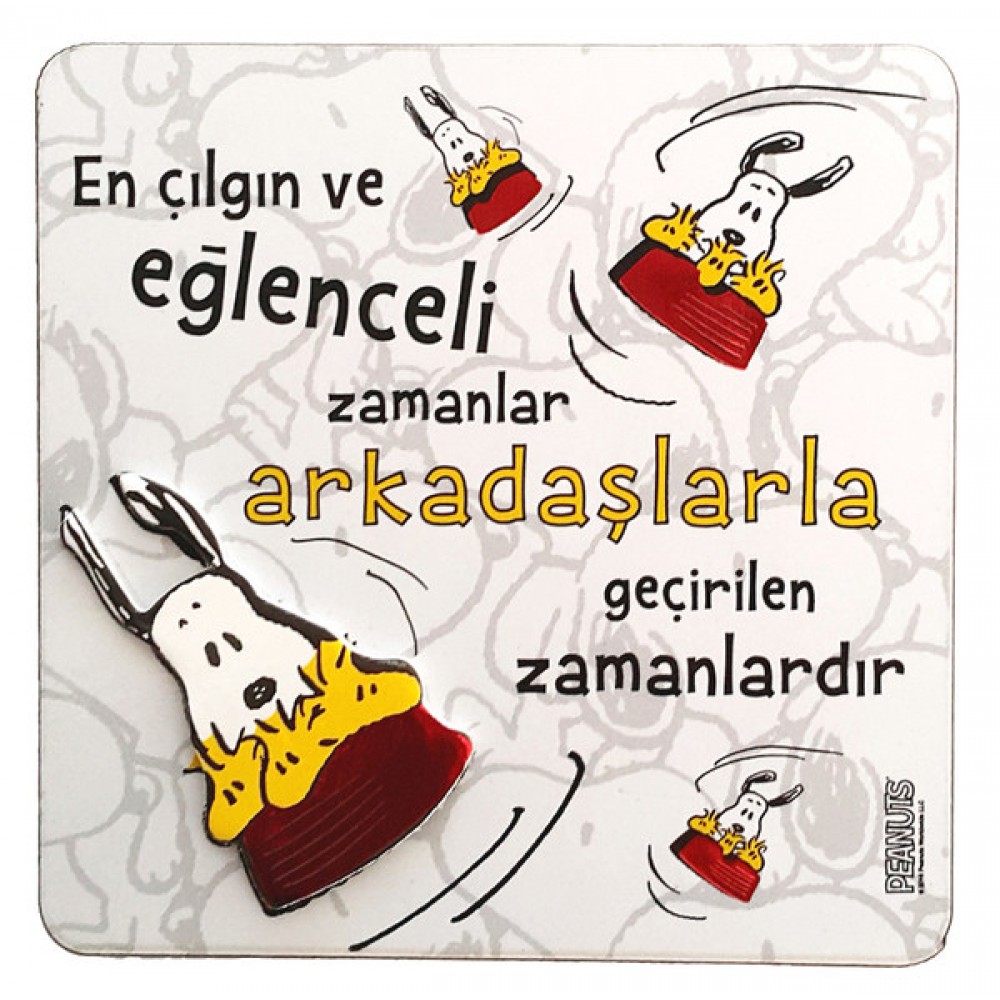SNOOPY MAGNET 12