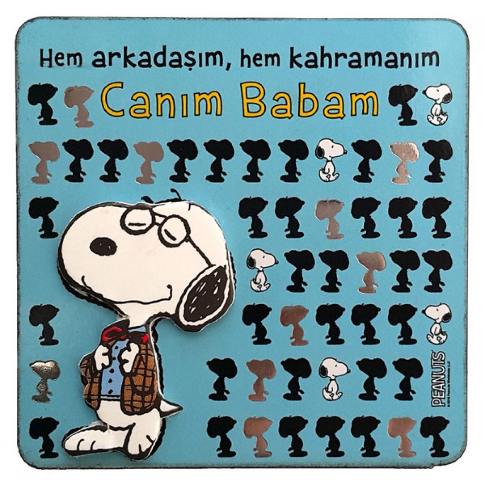 SNOOPY MAGNET 14