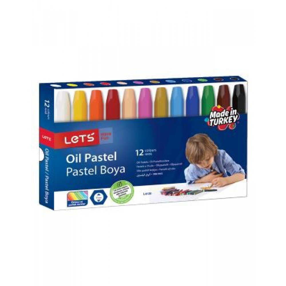 LETS PASTEL BOYA 12 RENK