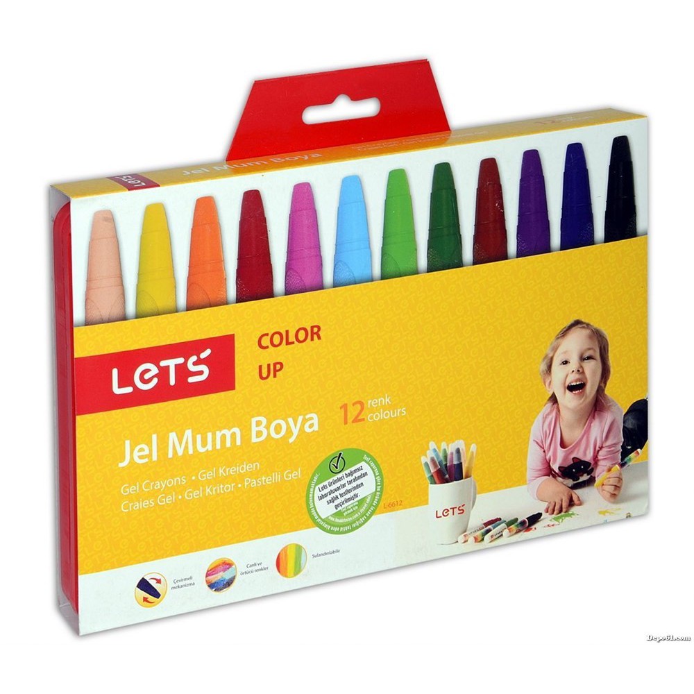 LETS JEL MUM BOYA 12 RENK